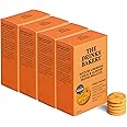 The Drinks Bakery Mature Cheddar, Chilli, & Almond - Premium Biscuits Paired with Craft Beer, Lagers, Red Wines, Whisky, & Ciders - Award Winning Drinks Biscuits Seen on Dragons’ Den - 4 x 110g Pack