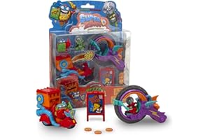 SUPERTHINGS RIVALS OF KABOOM SUPERTHINGS RYWALE KABOOM SuperZings - Seria 2 - Mission Pizza Blister z 2 ekskluzywnymi figurkami: superbohater Supperoni i superzłoczyńca Circutlar