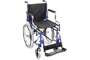 PRAXIS MEDICAL NETWORK Carrozzina PRAXIS PMN PRIUS 43 pieghevole ad autospinta - per passaggi stretti - seduta cm.43 - Cuscino antidecubito in fibra cava - Conforme alla normativa CE