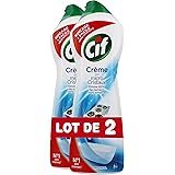 5 Detergenti Cif In Crema - Con Particelle Naturali, 5 Flaconi Da 500 Ml - Foto 3