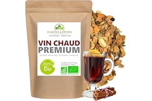 P&E ★PREMIUM ★ Mélange d'Epices ENTIERES ★ pour Vin Chaud 100% naturel, idéal en période de Noël et Hivernale (100g)