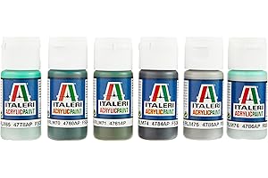 Italeri 510000436 - Set di Colori acrilici per Pittura modellini, Motivo: Luftwaffe, II Guerra Mondiale