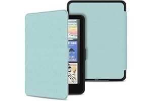 Sonlaryin Hülle für 7″ Kindle Colorsoft Signature Edition 1. Gen & Kindle Paperwhite Kids & Signature Edition (12. Gen, 2024), PU-Lederhülle mit Auto Sleep/Wake, Nicht für Kobo Remarkable -Agavengrün
