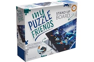 Ravensburger - Accessoire pour puzzles enfants et adultes - Chevalet à puzzle en plastique anti-glisse - Pour puzzle jusqu'au 1000 pièces - Montez, Réalisez, Rangez - 17976