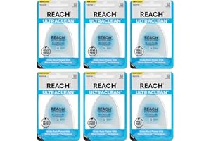 REACH (4 Pack) Listerine UltraClean Floss - Mint - 30 yd UPC: 012547440133 by Listerine
