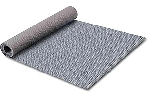 HomeLife Tappeto Cucina Antiscivolo Lavabile in Vinile 52X100 Made in Italy | Passatoia Antimacchia in PVC Interni ed Esterni Colorato Grigio Melange | Tappeti Runner Lungo in Gomma [100 cm]