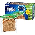 Ziploc 71135 Sandwichbeutel, 16,5 x 14,9 cm, 150 Stück, transparent