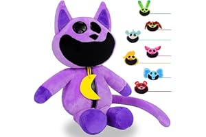 KOSTIZ The Smiling Critters Plush Toy New Catnap plush form Hugge playtime chapter 3 Cartoon Series, Gorilla Tag Plush, Rainbow Friends plush New Smiling Critters Plushies Toys (Purple)