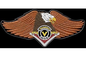 Masterpatch Kawas Vulcan Adler XL VN 1600 2000 Patch für Kawasaki Vulcan Biker Biker Biker Biker Motorrad Motorrad Aufnäher parche Bordado brodé patche écusson toppa ricamata