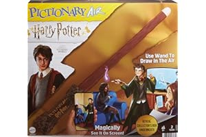 Mattel Games Pictionary Air Harry Potter, Standard, Brown,cream,gold