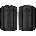 Borogo Compression Stuff Sack, 24L/36L/46L Sleeping Bags Storage Stuff Sack Organizer Waterproof Camping Hiking Backpacking Bag for Travel - Great Sleeping Bags Clothes Camping