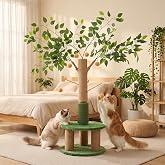 DOKKOME Cat Scratching Post Scratching Post Scratching Column Interactive Balls Indoor Toy Cat Scratcher
