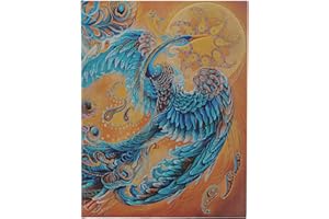 ‎PAPERBLANKS Paperblanks - Skybird - Birds of Happiness - Ultra - Lined - Elastic Band - 120 Gsm (Bird of Happiness)