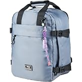 PACO MARTINEZ Expandable Travel Backpack 18-27 Litres, Cabin Luggage with Large Compartments and Multiple Pockets, USB Port,