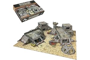 Battle Systems - BSTSFC003 - Outlands Core Set - Campo di gioco in miniatura da 28 mm - Campo di gioco multi-livello - Wargaming in un universo 40K
