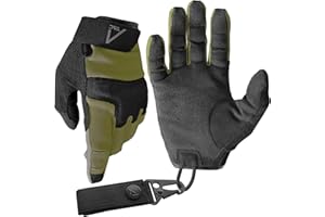 ACE Schakal Outdoor Glove - Guantes Tácticos para Airsoft, Paintball y Deportes de Tiro - Capaz de Pantalla Táctil - S - XXL