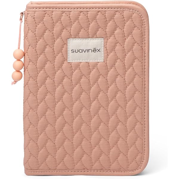 Housse Organisatrice En Feutre Pour Carnet De Maternité Et Carnet De Santé - Format A5 - Fermeture Éclair - Cadeau Future Maman