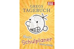 Gregs Tagebuch - Mein Schulplaner 2024/2025: Mit Wochenplaner, Ferienterminen, lustigen Greg-Comics und viel Platz zum Eintragen