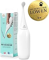 HAPPYPO Po-Dusche, weiß, ohne Reisebeutel - mobiles Bidet, Reisebidet, Dusch WC Alternative - für gründlichste...
