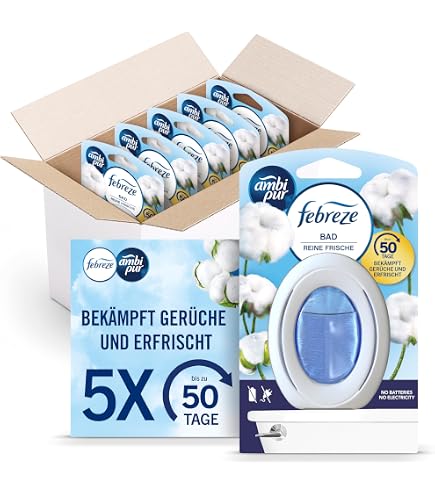 Febreze 3Volution Duftstecker Starterkit + 4er Nachfüller Reine Frische