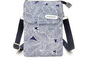 Katleay Sacs Bandoulière Femme, Sacoche Femme Bandoulière, Pochette Portable Bandoulière Femme, Sacoche Telephone Portable, Multifonctionnel pour La Vie Quotidienne, Shopping