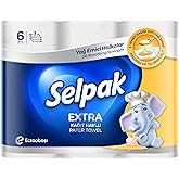 Selpak Extra Havlu, 6'lı Yağ Emici