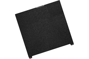 RugooSpink K2 Plus Build Plate Build Sheet Flexible Federstahlblech Doppelseitiges schwarz strukturites PEI Druckplattform beheiztes Bett Ersatz für Creality 3D Druckerteile Zubehör