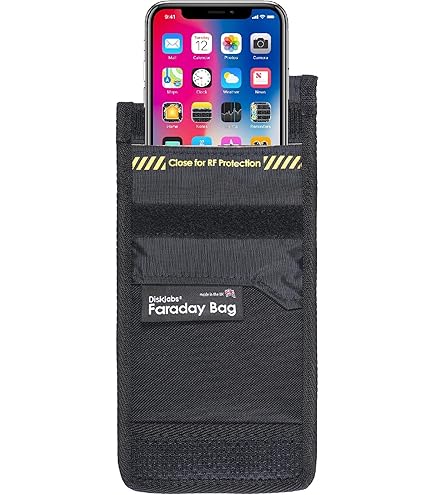 CHIAVE SEGNALE SCHERMATURA Blocco RFID Borsa Faraday-Cage Signal - Foto 9