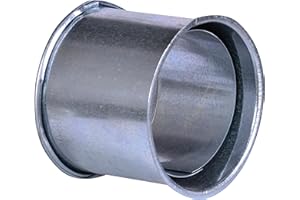 FIREFIX A80/WD Wandfutter, 80 mm ø, doppelt, 0,6 mm