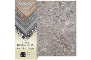 PRIMAFLOR - IDEEN IN TEXTIL Tappeto PVC sur Misura Campione 15x20 cm, PVC TURVO, Pietra Venezia, Tappeto in Vinile Imitazione Piastrelle