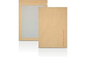 AKAR C4 Envelopes - Hardback A4/C4 Do Not Bend Peel Seal (32x23cm) Board Backed (Pack Of 125)
