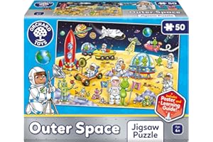 ORCHARD TOYS Outer Space Jigsaw Puzzle, An out of this world jigsaw puzzle, for Children Age 4+, Perfect For Space Fans, Family Game, Educational Game Toy