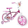 Huffy Disney Princess 16 Inch Girls Bike - 5-7yrs + Stabilisers, Pink
