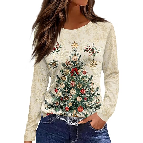 Addtoo Womens 2025 Casual Tunic Tops Fall Long Sleeve Blouse Warm