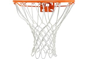 GoSports Basketball Net Replacement with 12 Loops - Heavy Duty for Indoor & Outdoor Hoops, Rim Not Included