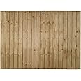 Forest Garden Forest Fence Panel, Pressure Treated, 4 ft (Pack of 5)