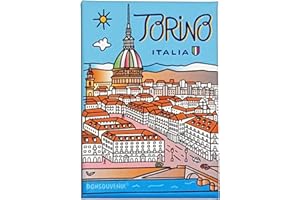 DONSOUVENIR MAGNETE TORINO.CALAMITA DA FRIGO MODELLO MOLE ANTONELLIANA - ALPI