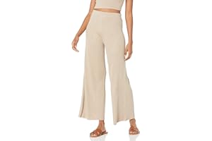 THE DROP Catalina, Pantaloni in Maglia a Costine Senza Cerniere