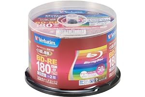 Verbatim 50 disques Blu-Ray Vierges réinscriptibles 25 Go Imprimable avec Jet d'encre