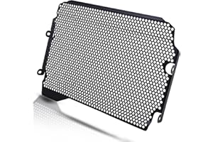 MZ-STORE Motorrad Aluminiumlegierung Kühlerabdeckung Für MT-07 MT 07 MT07 2018-2024 YZF R7 2022 2023 2024-Schwarz