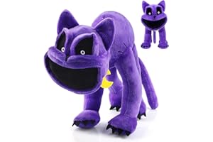 ZoneYan Peluche Smiling Critters, Catnap Peluche Jouet Horreur, Smiling Critters Figurine, Catnap Plush Monster