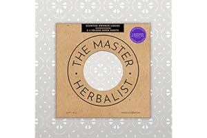 ‎THE MASTER HERBALIST The Master Herbalist Duftende Schubladeneinlagen (gefaltet), Packung mit 5 Bögen, enthält ätherische Öle, hergestellt in Großbritannien (Weiches Grau | Fresh Linen)