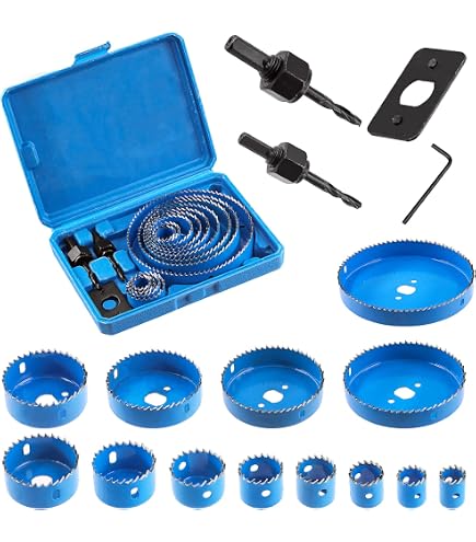 Milescraft LockMate Door Lock Installation Kit – Jig For 1-3/8 & 1-3/4 Doors, Includes Cobalt Hole Saws, Adjustable Backset Milescraft LockMate Door Lock Installation Kit – Jig For 1-3/8 & 1-3/4 Doors, Includes Cobalt Hole Saws, Adjustable Backset