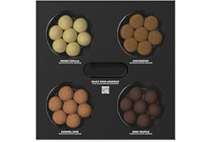 ‎LAKRIDS BY BÜLOW LAKRIDS BY BÜLOW - Slow Crafted Selection Box - 175g - Handgefertigte Lakritze umhüllt von edler Schokolade in hochwertiger Geschenkbox