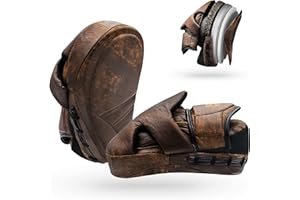 ‎FOX-FIGHT FOX-FIGHT Legend Focus Pads professionelle hochwertige Premium Qualität aus echtem Leder Handpratzen Schlagpratzen Pratzen Pratze Schlagkissen Boxpads Training Sparring MMA Kickbox Kampfsport BJJ