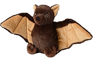 Warmies® - Cuscino termico/peluche "pipistrello", con miglio e lavanda, 25 cm, 600 g