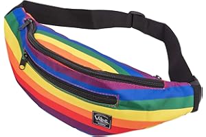 Vibe Festival Gear Sac Banane pour Homme et Femme –Plusieurs Couleurs– Sacoche Homme bandouliere Noir holographique Argent, Or pour Festivals, randonnée, Course à Pied, Cyclisme.