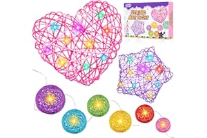 3D String Art Kit für Kinder, 14 Laternen Bastelsets ab 10 Jahre , Geschenke für Mädchen 6-12 Jahre, Basteln , Geburtstagsgeschenk