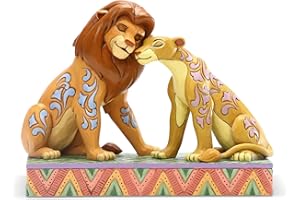 Disney Traditions, Figura de Simba y Nala del "El Rey León", para coleccionar, Enesco