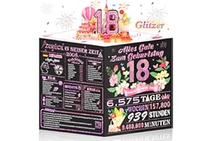 OLOSONG Birthday Card 18th Birthday Card - 3D Pop Up Card Gifts 18th Birthday Girl Sweet Funny Rose Gold Decoration 18th Birthday For Boyfriend Daughter Sister Her Back in 2008 With Envelope
